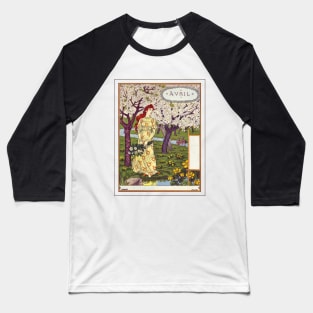 April - Belle Jardiniere Baseball T-Shirt